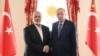 Hamas Siyasi Büro Şefi İsmail Haniye ve Cumhurbaşkanı Erdoğan Ankara'da biraraya gelmişti.