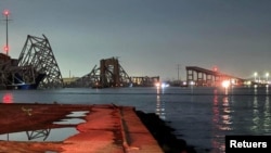 ABD’nin Baltimore kentindeki Francis Scott Key Köprüsü'nün bir bölümü bir yük gemisinin çarpması sonucu yıkıldı