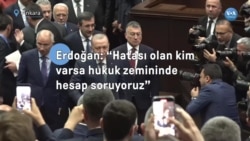 Erdoğan: “Hatası olan kim varsa hukuk zemininde hesap soruyoruz” 