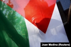 İspanya'da zaman zaman Filistin'e destek amaçlı gösteriler düzenleniyor.