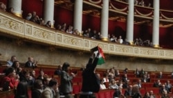 Fransız Meclisi'nde Filistin bayrağı açan vekile 15 gün boyunca oturumlardan men cezası 