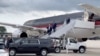 Donald Trump, Cumhuriyetçi Parti Ulusal Kurultayı'nın yapılacağı Milwaukee kentindeki Mitchell Uluslararası Havalimanı'na indi.