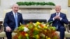  امریکی صدر جو بائیڈن اور اسرائیلی وزیر اعظم بنجمن نیتن یاہو وائٹ ہاوس کے اوول آفس میں ملاقات کے دوران ، فوو اے پی 25 جولائی 2024 