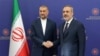 Dışişleri Bakanı Hakan Fidan bugün Ankara'da temaslarda bulunan İran Dışişleri Bakanı Hüseyin Emir Abdullahiyan ile biraraya geldi - 1 Kasım 2023