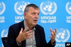 Filistinli Mültecilere Yardım Dairesi Başkanı Philippe Lazzarini