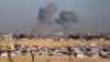 İsrail, Gazze Şeridi'nin güneyindeki Refah şehrinin doğusunu bombalıyor- 6 Mayıs 2024. 