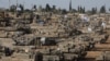 İsrail tankları, İsrail-Gazze Sınırı yakınlarında görülüyor- 9 Mayıs 2024.